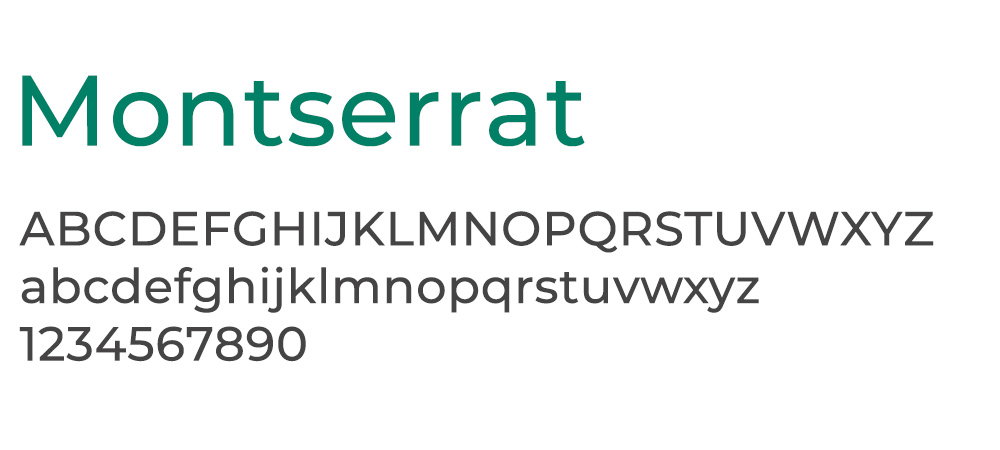 Montserrat Font Example